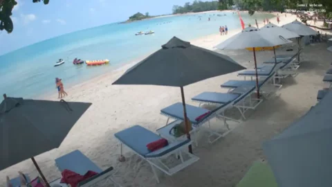 Веб камера Тайланд Самуи пляж