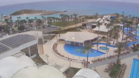 Веб камера Кипр отель Adams Beach
